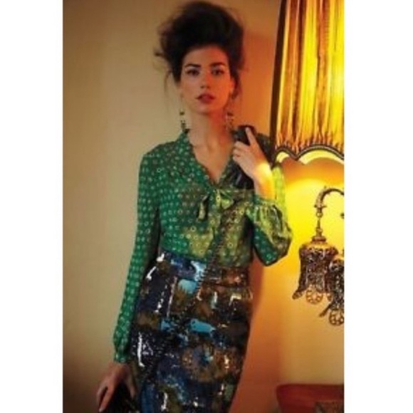 Anthropologie Dresses & Skirts - 2/$30 Anthropologie Tabitha Watercolor Skirt